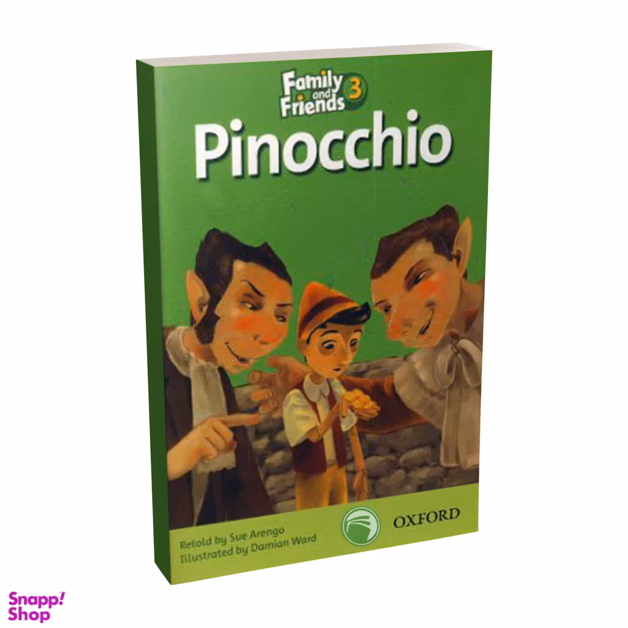 کتاب Pinocchio اثر sue arengo انتشارات دنیای زبان