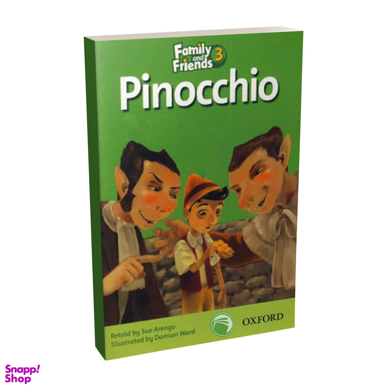 کتاب Pinocchio اثر sue arengo انتشارات دنیای زبان