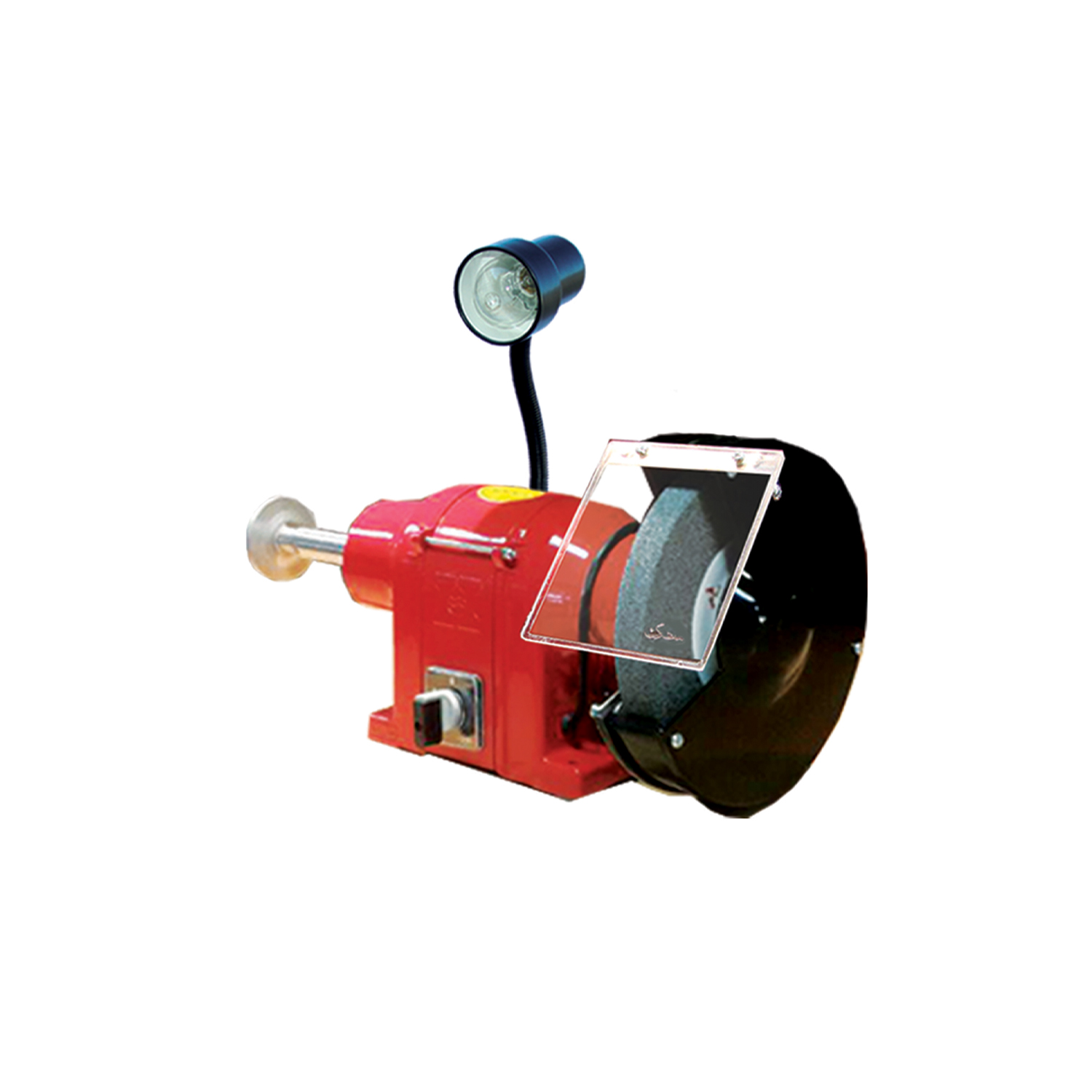 ماشین سنگ پرداخت ۲۰۰ میلیمتر چراغدار تک فاز محک مدل PGD 200-1 L