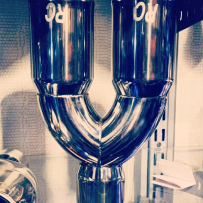 منبع اگزوز. هفت رنگ  دو لول   مناسب همه خودرو ها 