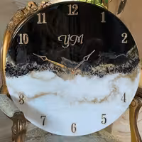 ساعت دیواری شیک و لاکچری طرحروز و شب