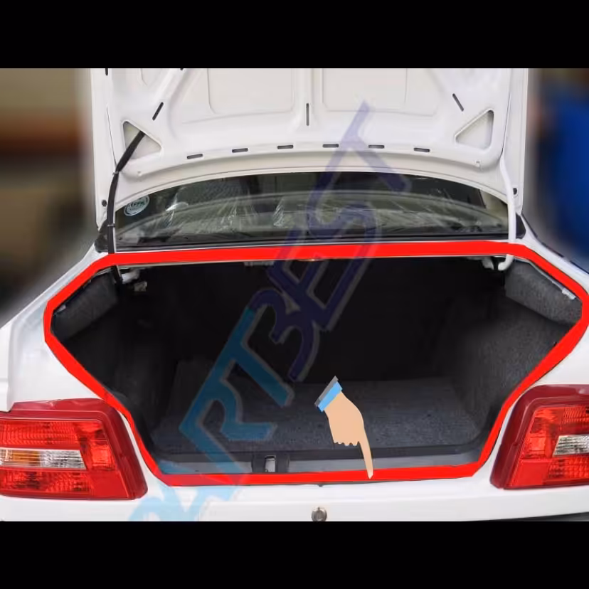 نوار دور صندوق پژو شرکتی مناسب برا ی پژو RD و Roa (پس کرایه)