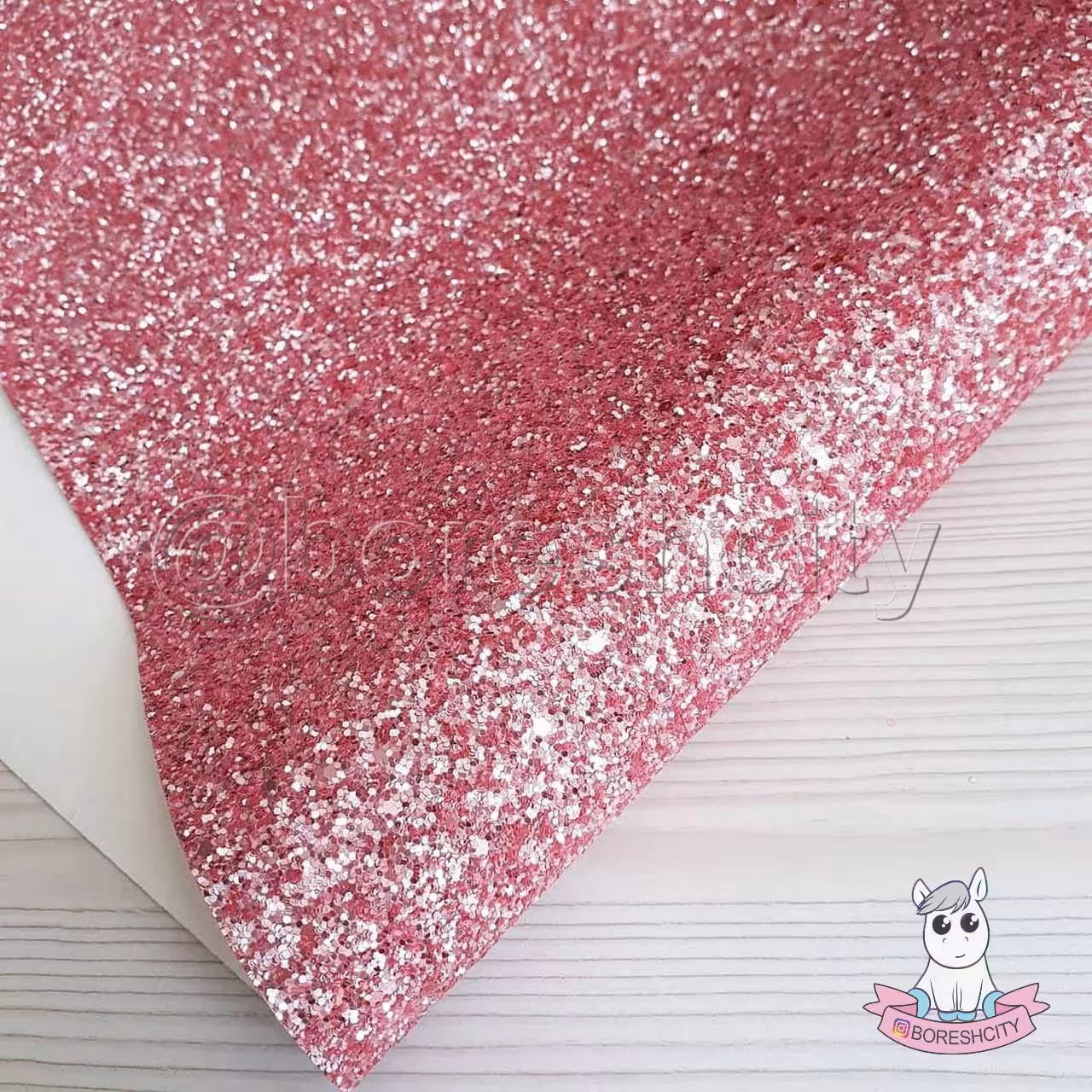 چرم اکلیلی برجسته شنی صورتی (20در30 سانت)