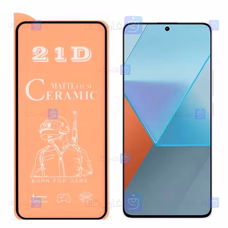 خرید محافظ صفحه Note 13 Pro 5G مدل سرامیکی مات | فارس کالا