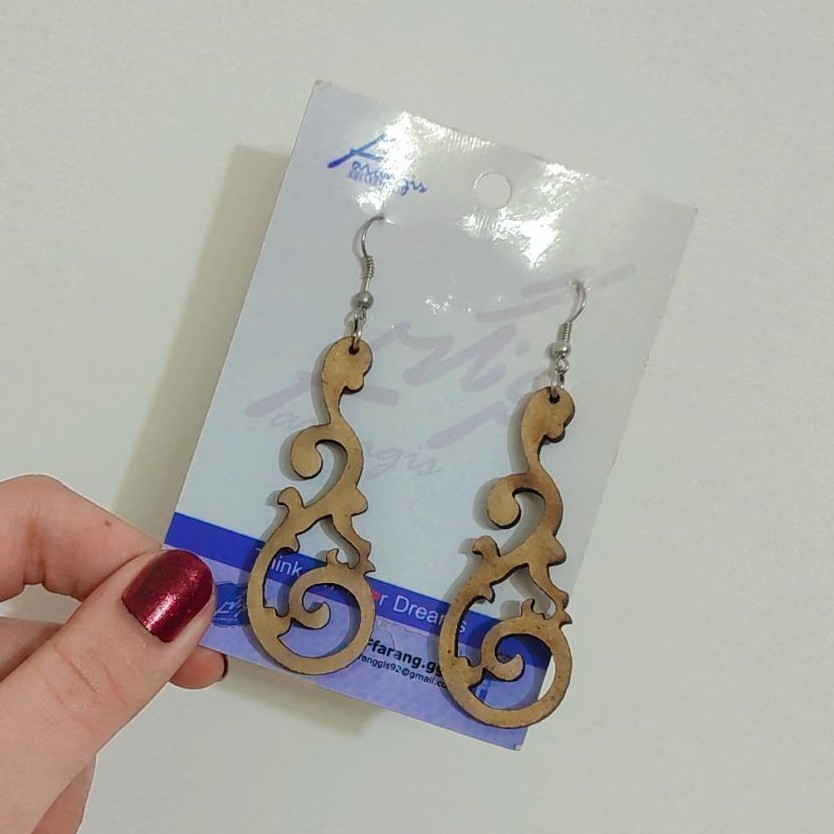 (گوشواره گوشواره دو رو) گوشواره سنتی گوشواره دخترانه گوشواره زنانه