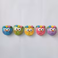 مگنت پرنده، دستساز ، خمیر ایتالیایی  قابل اجرا با اسم ویا نوشته مورد نظر شما قیمت هر عدد 