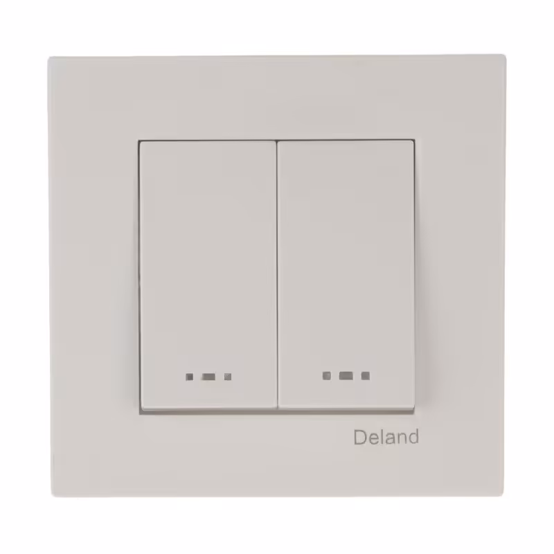 کلید دوپل تو کار دلند مدل آسا سفید و ساده