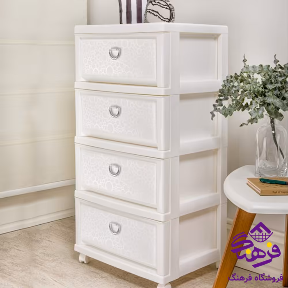 دراور چهار طبقه سایز 2 لیمون