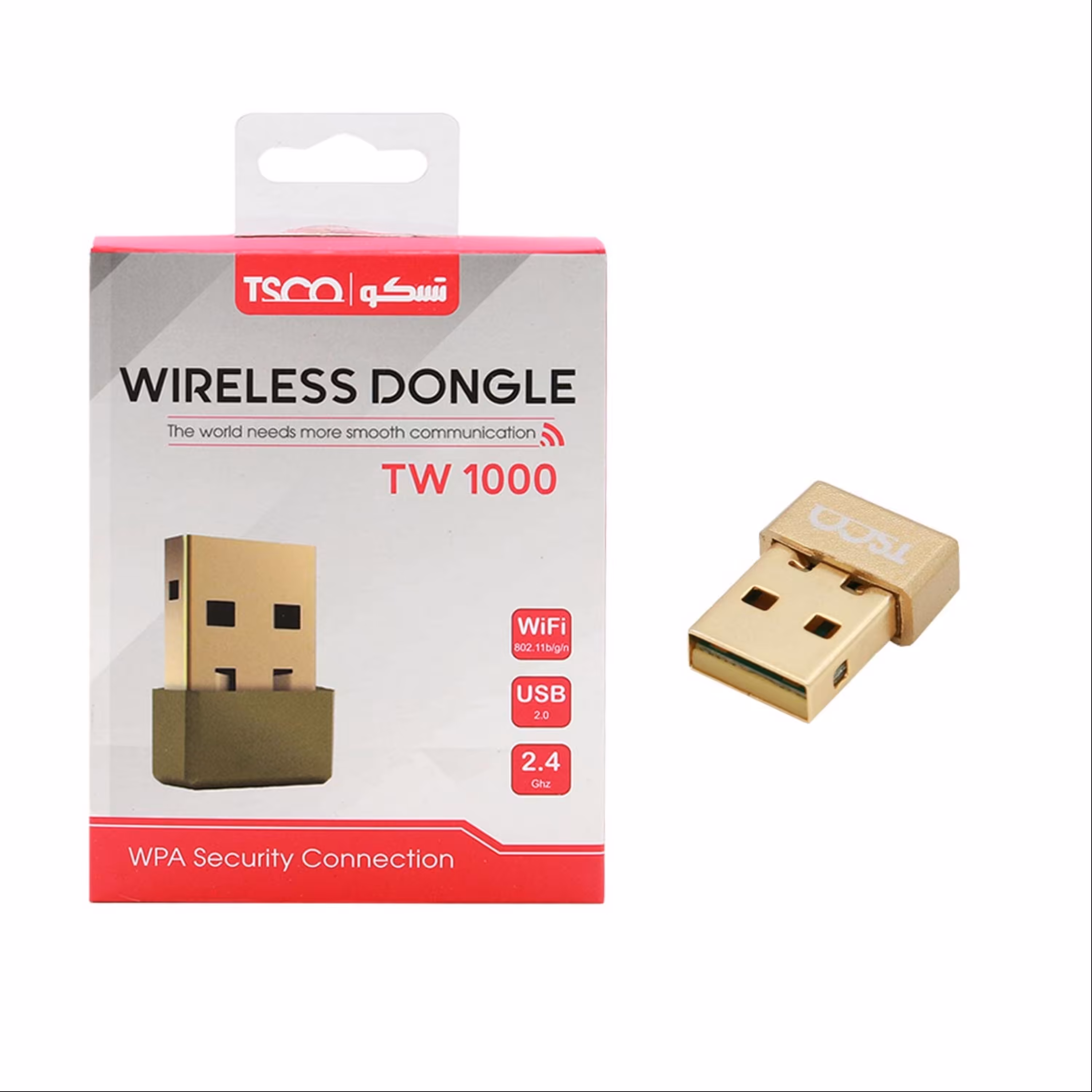 3عدد وای فای کامپیوتر تسکو (TW 1000)-دانگل وای فای