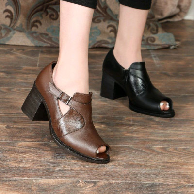 کفش چرم راینو