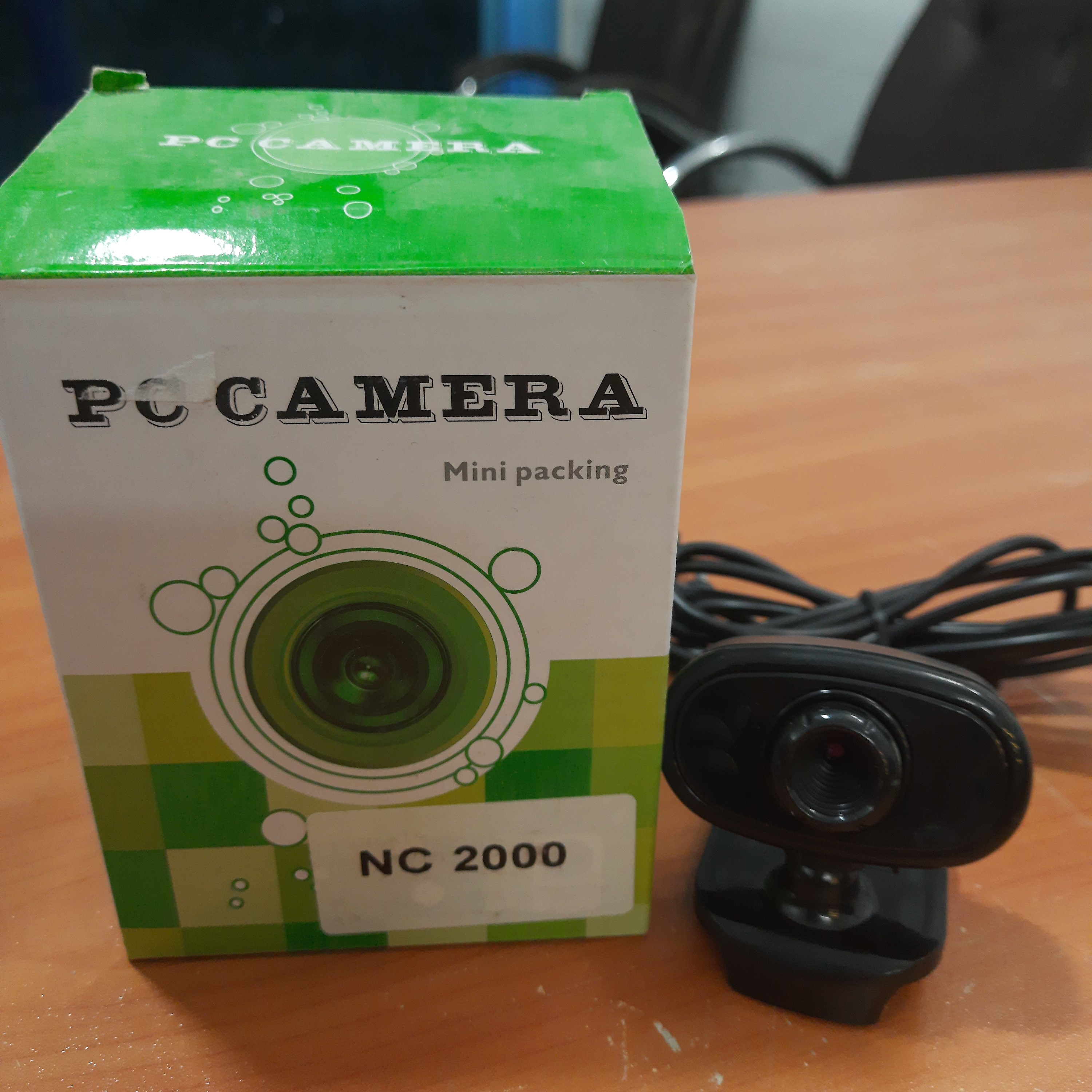 وبکم کامپیوتر و لپ تاپ NC2000 دارای کابل usb و جک صدا  webcam