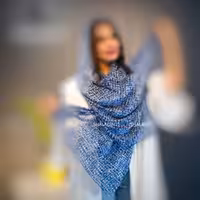 شال حریر بسیار سبک و خنک و لطیف مناسب تابستان