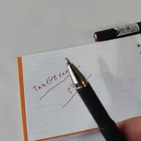 روان نویس کوتاه قرمز رنگ تیزو (محصول کشور ژاپن)