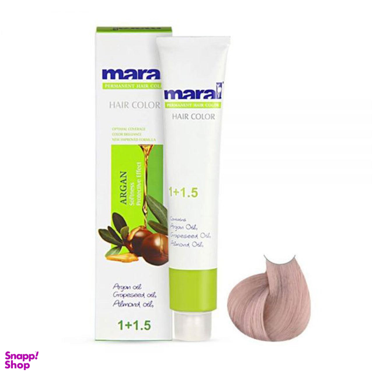 رنگ مو مارال (Maral) شماره 885 حجم 100 میلی لیتر رنگ شیر نسکافه‌ ای