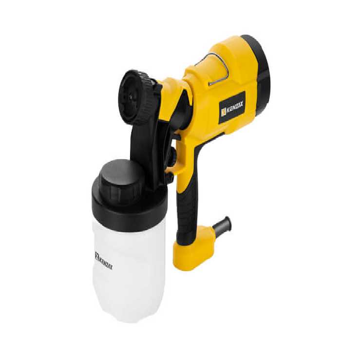 پیستوله رنگ پاش برقی 400 وات کنزاکس مدل KSG-2400
