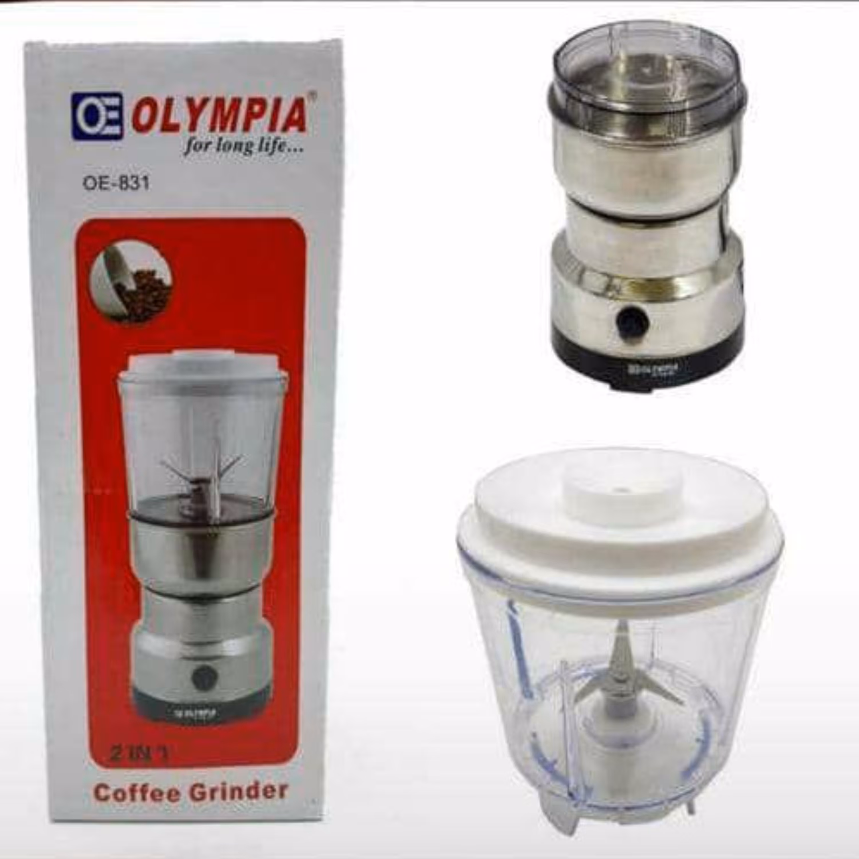 آسیاب دو کاره ( آسیاب و مخلوط کن با هم ) مارک المپیا OLYMPIA موتور سنگین برای آس