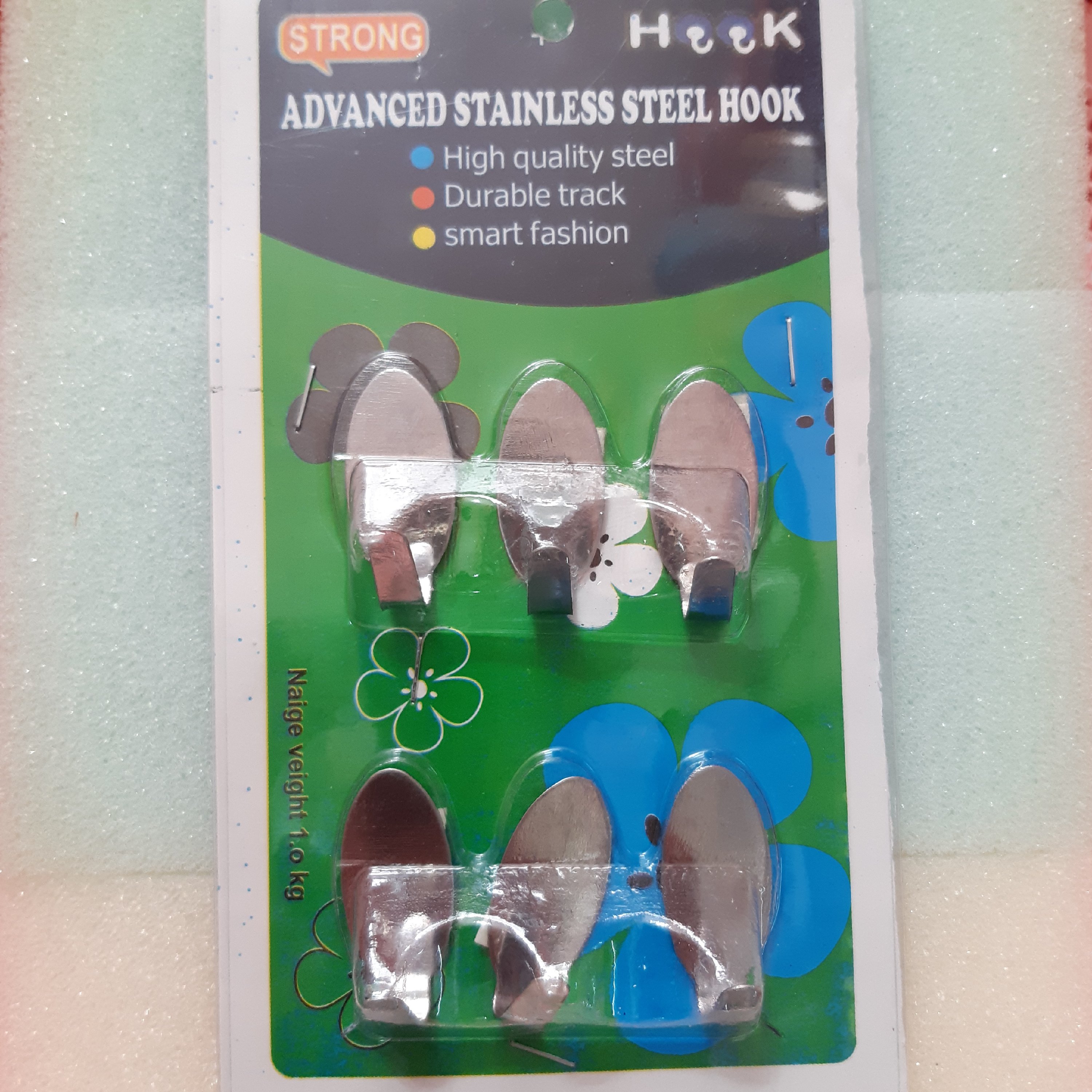 آویز چسبی هوک 6عددی