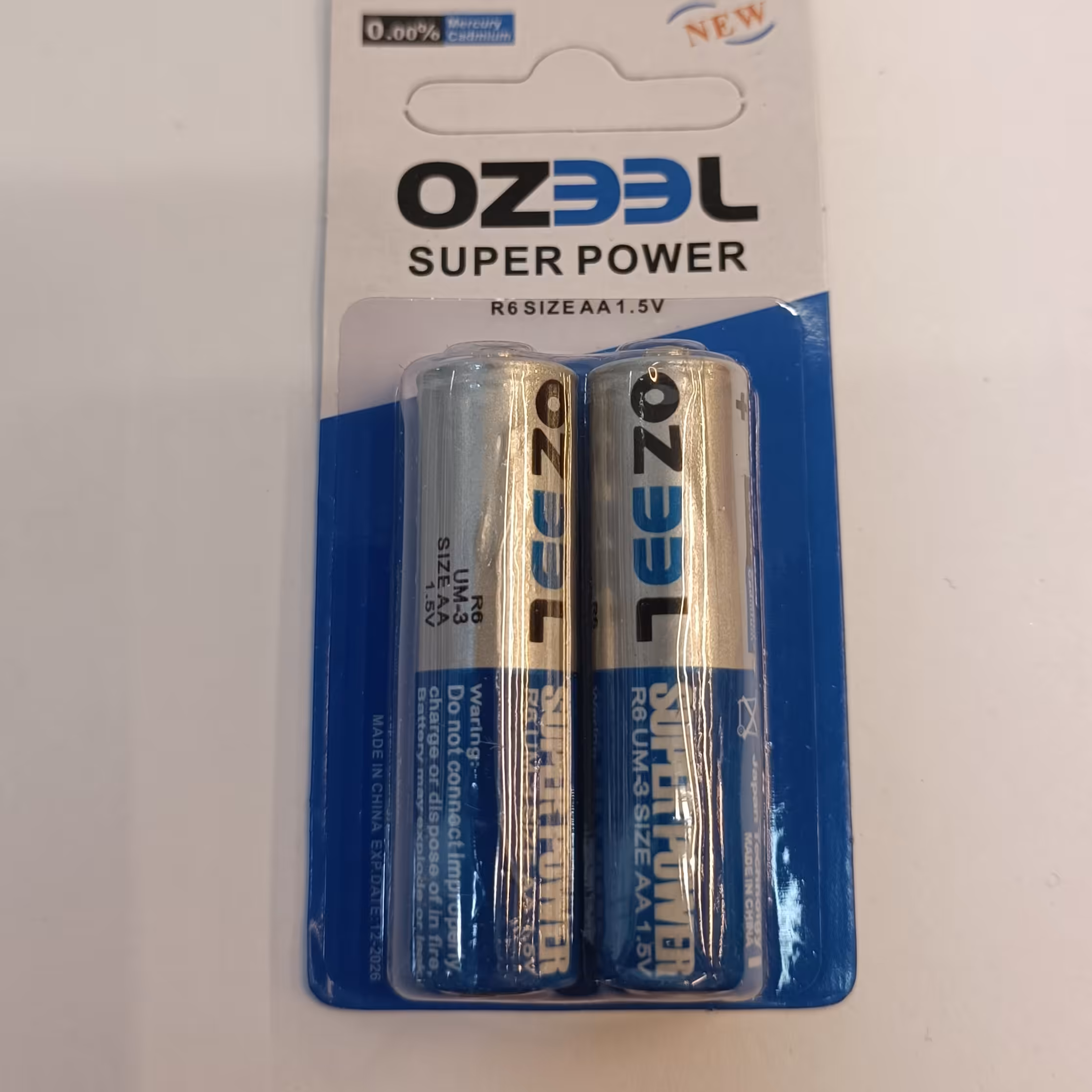 جفت باطری قلمی رو کارتی 2عددی مارک درجه یک