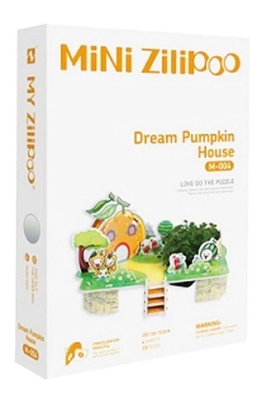 dream pumpkin house m 004 پازل و ساختنی