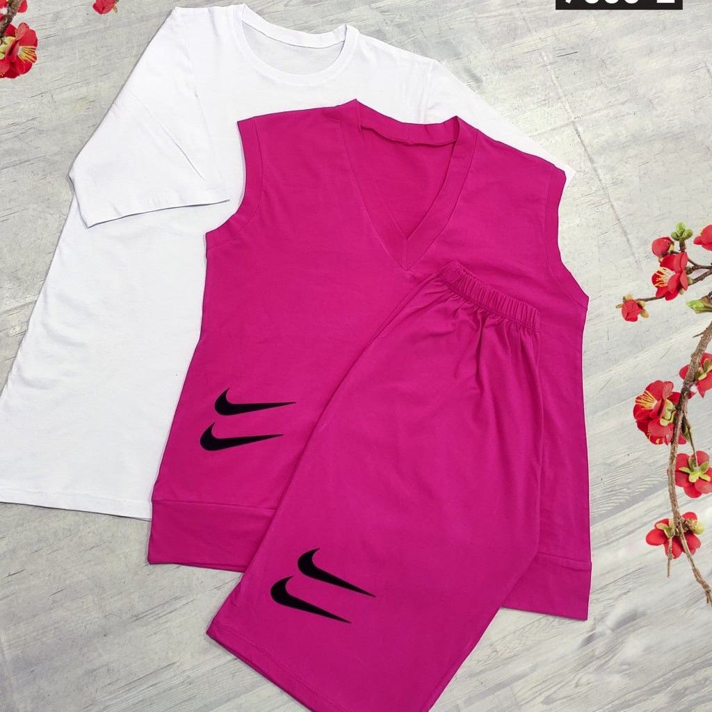 ست 7000 سه تکه ورزشی سایز بزرگ چهار رنگ ارسال رایگان 