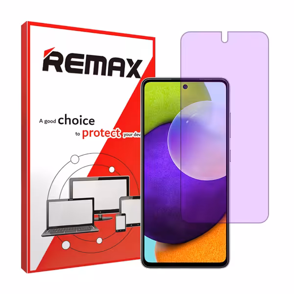 گلس سامسونگ Galaxy A52 مدل آنتی پرپل برند ریمکس کد S