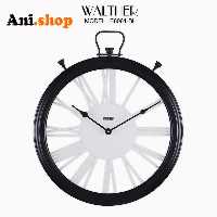 ساعت دیواری قطر 60 ترکیب چوب و فلز E6061_BL