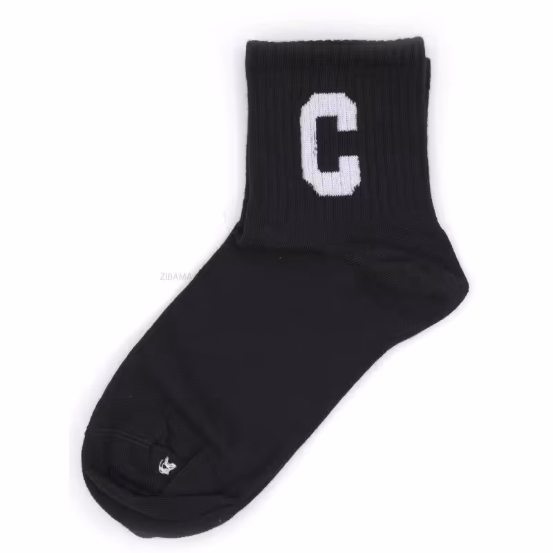 جوراب نیم ساق طرح حرف C انگلیسی