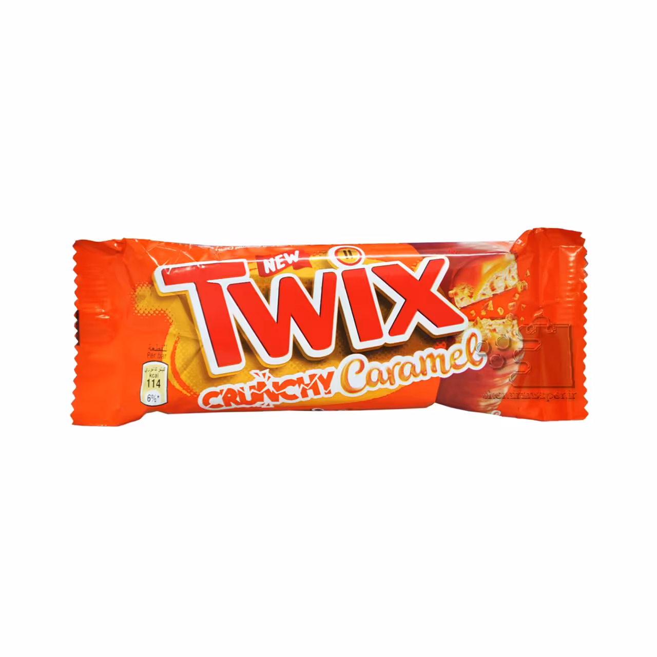 شکلات مغزدار کارامل کرانچی 46 گرم توییکس – twix