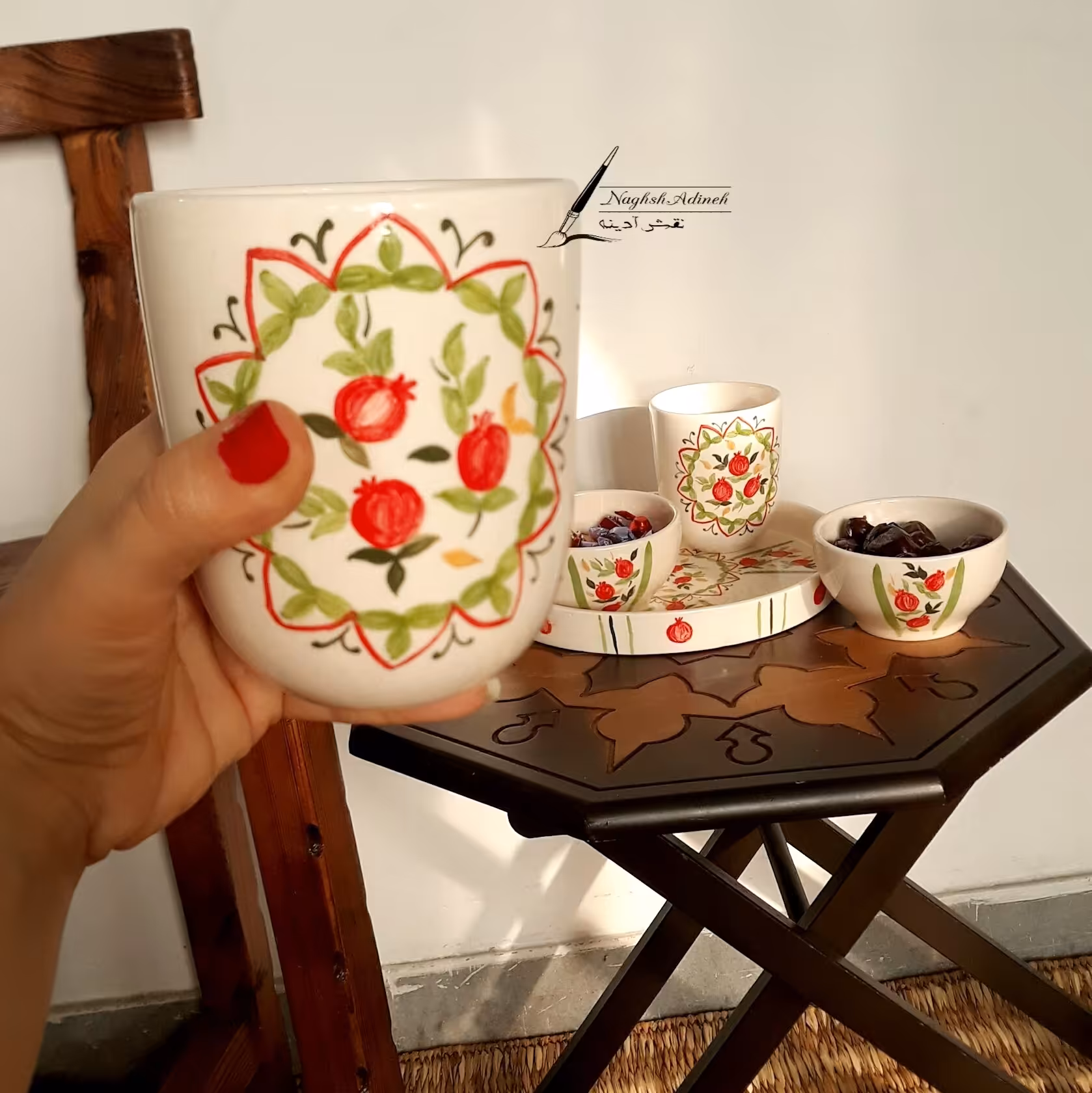 ست عصرانه خوری سرامیکی