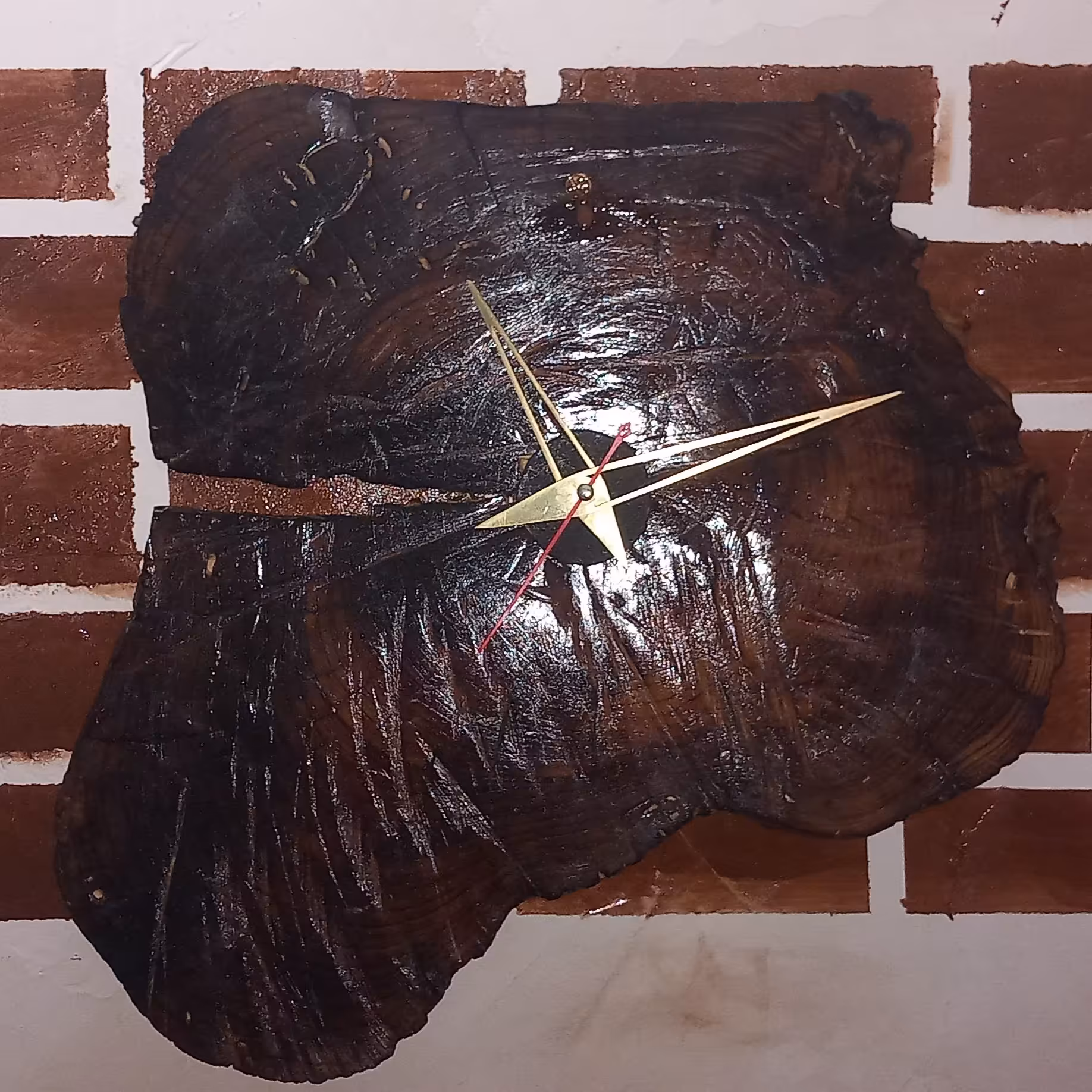 ساعت دیواری و رومیزی چوبی طبیعی 