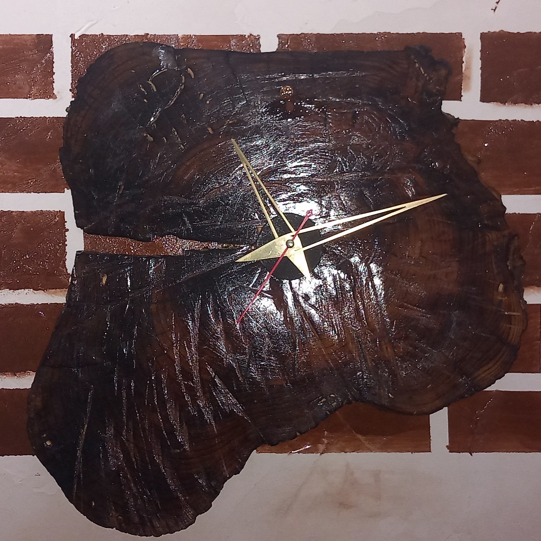 ساعت دیواری و رومیزی چوبی طبیعی 