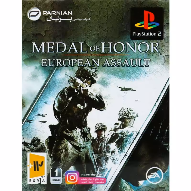 بازی Medal Of Honor European Assault PS2
