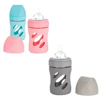 شیشه شیر پیرکس 180 میل محافظ دار تویست شیک Twistshake