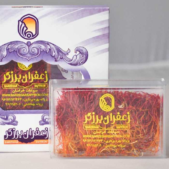 زعفران سرگل سوپر نگین درجه یک( 3گرم) آقای عطار