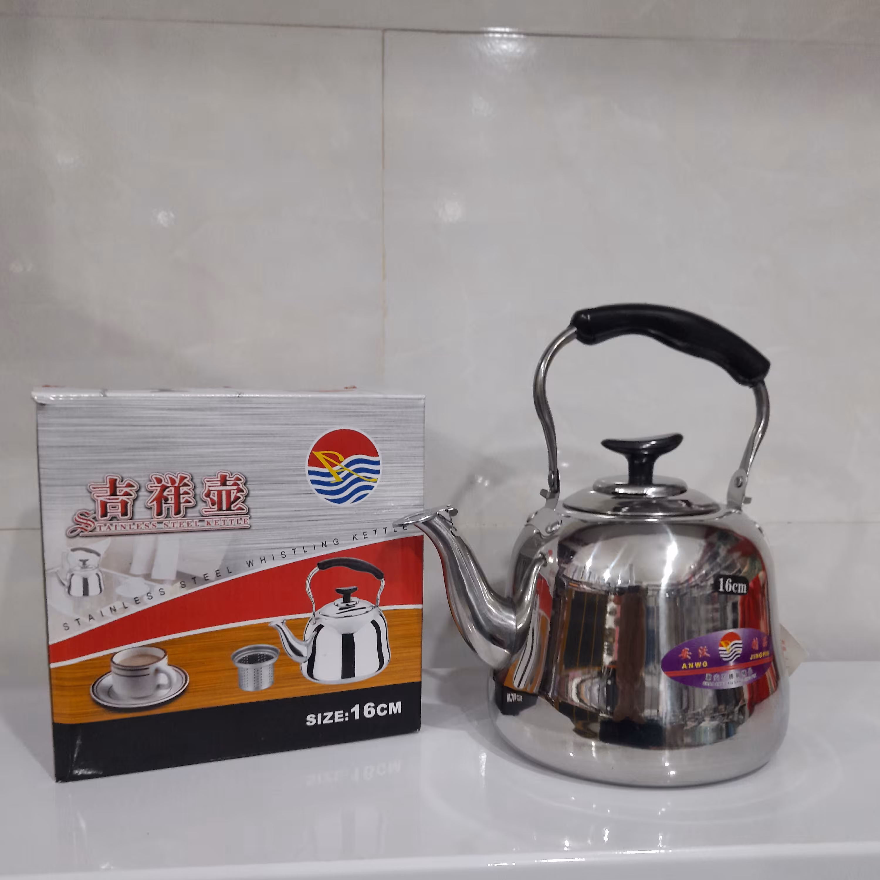 قوری 1.5 لیتری ، استیل خارجی  