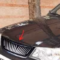 جلو پنجره طرح برلیانس مناسب پراید 111 کد 0212