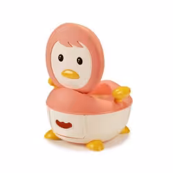 توالت کودک طرح اردک صورتی