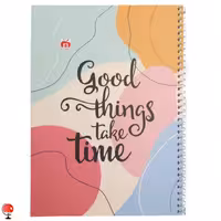 دفتر مشق 40 برگ سیمی طرح خوش نهال