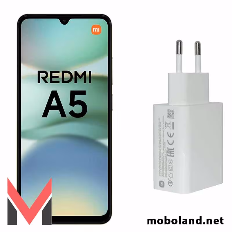 قیمت آداپتور اصلی شیائومی ردمی Redmi A5 4G - موبولند