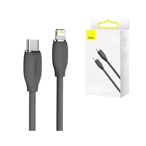 کابل لایتنینگ به Type C بیسوس Baseus Jelly Liquid Silica Gel CAGD020101