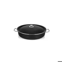 تابه دو دسته تیارا درب آلومینیوم سایز 60
