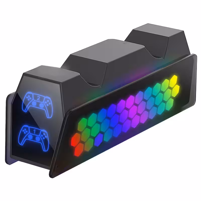 پایه شارژر دسته پلی استیشن 5 دابی مدل DOBE TP5-3571 RGB