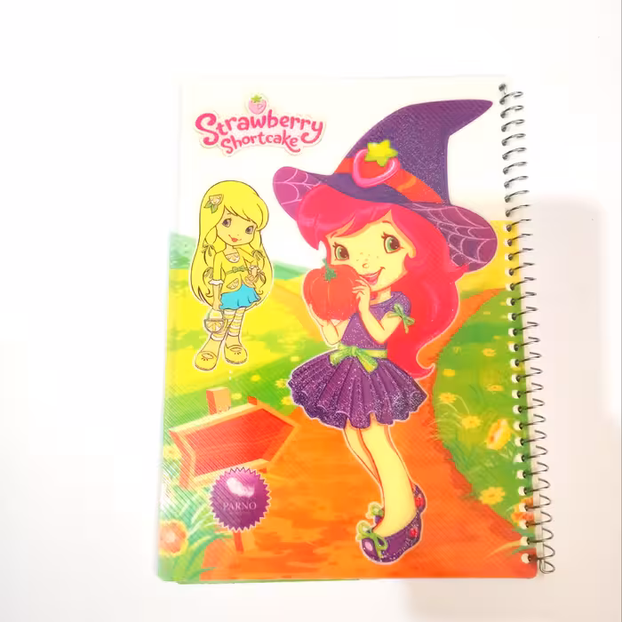 دفتر نقاشی 50 برگ طلقی سیمی فانتزی پرنو تک و عمده