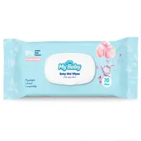 دستمال مرطوب ویتامین دار 70 عددی مای بی بی My Baby
