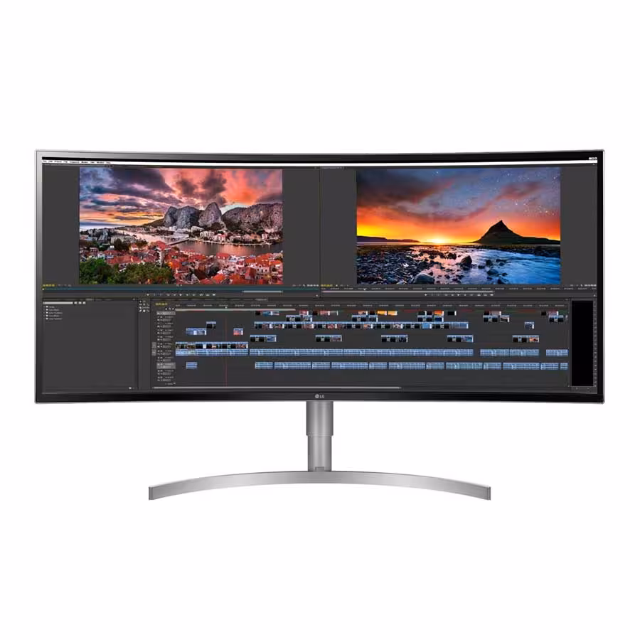 قیمت و خرید مانیتور خمیده 38 اینچ ال جی مدل UltraWide 38WK95C-W | یاس ارتباط