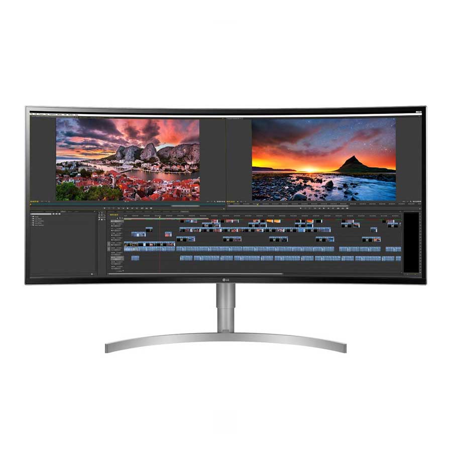 قیمت و خرید مانیتور خمیده 38 اینچ ال جی مدل UltraWide 38WK95C-W | یاس ارتباط