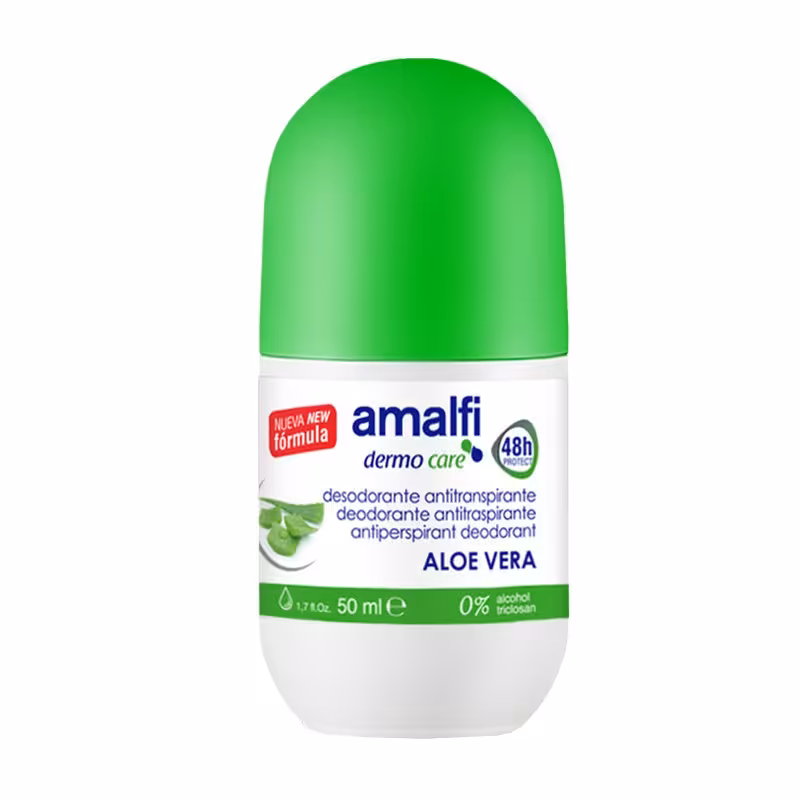 رول ضد تعریق آمالفی مدل Aloe Vera حجم 50 میلی لیتر