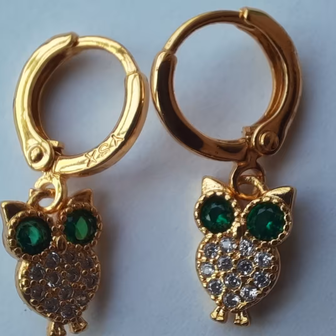 گوشواره استیل برند YSX مدل جغد