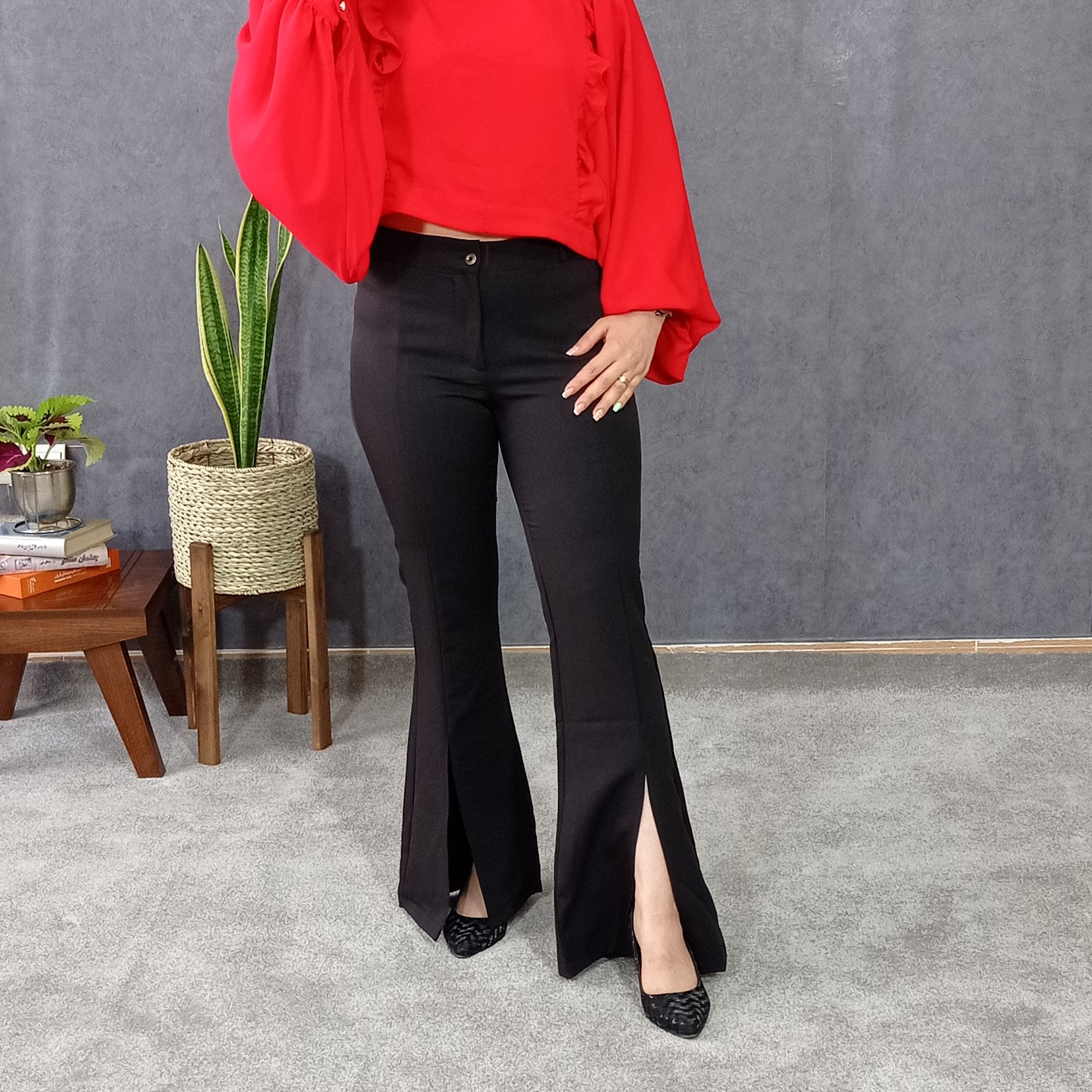 شلوار مازاراتی چاکدار 