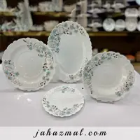 سرویس آرکوپال مقصود طرح لی لا فیروزه ای 25 پارچه